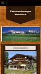 Mobile Screenshot of fewo-waldblick.at