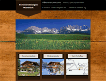 Tablet Screenshot of fewo-waldblick.at